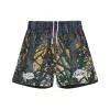 Mitchell & Ness NBA Los Angeles Lakers Quiet Blaze 7In Mesh Shorts Multicolor L