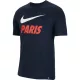 NIKE PARIS SAINT-GERMAIN TEE DARK OBSIDIAN