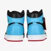 AIR JORDAN 1 HIGH OG BLACK/DK POWDER BLUE-GYM RED