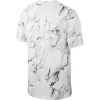 NIKE HBR PRINTED BASKETBALL TEE WHITE/BLACK/BLACK