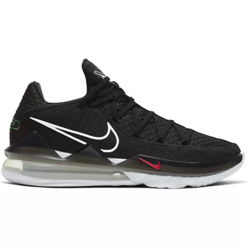 NIKE LEBRON 17 LOW BLACK/WHITE-MULTI-COLOR