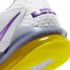NIKE LEBRON 17 LOW WHITE/VOLTAGE PURPLE-DYNAMIC YELLOW