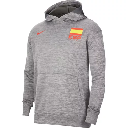 NIKE SPAIN SPOTLIGHT HOODIE DK GREY HEATHER/DARK GREY