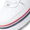 NIKE AIR FORCE 1 '07 LV8 WHITE/OBSIDIAN-HABANERO RED