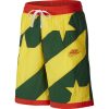 NIKE THROWBACK DRY SHORT GORGE GREEN/AMARILLO/CHILE RED/CHILE RED
