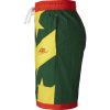NIKE THROWBACK DRY SHORT GORGE GREEN/AMARILLO/CHILE RED/CHILE RED