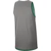 NIKE BOSTON CELTICS STANDARD ISSUE TANK CLOVER/DK GREY HEATHER/WHITE
