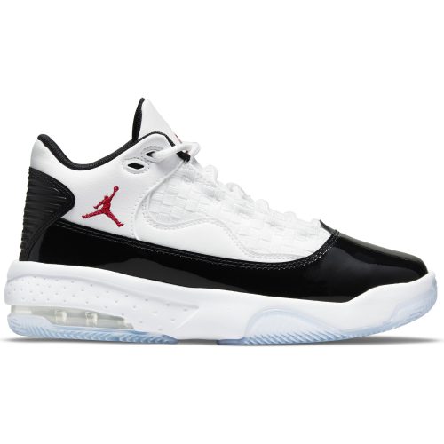 JORDAN MAX AURA 2 (GS) WHITE/GYM RED-BLACK