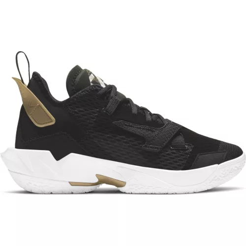 JORDAN WHY NOT ZER0.4 (GS) BLACK/WHITE-METALLIC GOLD