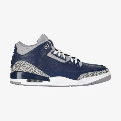 AIR JORDAN 3 RETRO MIDNIGHT NAVY/WHITE-CEMENT GREY