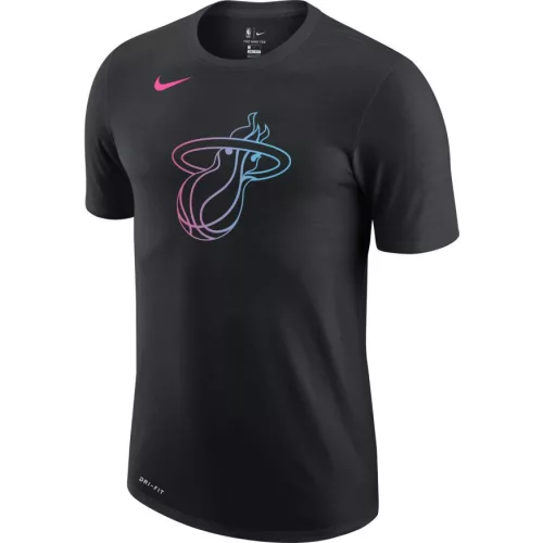 NIKE MIAMI HEAT DRY TEE ES CE LGO BLACK