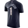 NIKE X NBA ZION WILLIAMSON NEW ORLEANS PELICANS TEE COLLEGE NAVY/WILLIAMSON ZION
