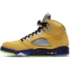 AIR JORDAN 5 RETRO SE VARSITY MAIZE/SOLAR ORANGE-COURT PURPLE
