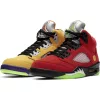 AIR JORDAN 5 RETRO SE VARSITY MAIZE/SOLAR ORANGE-COURT PURPLE
