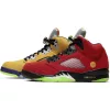 AIR JORDAN 5 RETRO SE VARSITY MAIZE/SOLAR ORANGE-COURT PURPLE