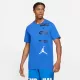JORDAN JDN AIR STRETCH TEE GAME ROYAL/MIDNIGHT NAVY/WHITE
