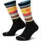NIKE LEBRON JAMES EVERYDAY CREW BLACK/FUSION RED