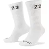 JORDAN ESSENTIALS SOCKS 3PR WHITE/BLACK
