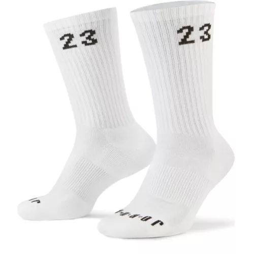 JORDAN ESSENTIALS SOCKS 3PR WHITE/BLACK