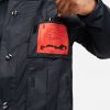NIKE KYRIE IRVING PROTECT JACKET BLACK/BLACK/CHILE RED