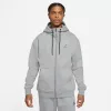 JORDAN ESSENTIALS FLEECE FULL ZIP HOODIE CARBON HEATHER