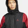 JORDAN ESSENTIALS WOVEN JACKET BLACK/RED