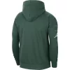 JORDAN MILWAUKEE BUCKS COURTSIDE STATEMENT FLEECE PULLOVER FIR