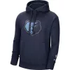 NIKE MEMPHIS GRIZZLIES FLEECE ESSENTIALS PULLOVER COLLEGE NAVY