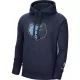NIKE MEMPHIS GRIZZLIES FLEECE ESSENTIALS PULLOVER COLLEGE NAVY
