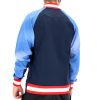 NIKE BROOKLYN NETS DRI FIT SHOWTIME JACKET COLLEGE NAVY/UNIVERSITY RED/WHITE