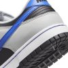NIKE DUNK LOW RETRO EMB NBA 75TH ANNIVERSARY BLACK/RACER BLUE-GREY FOG-ORANGE