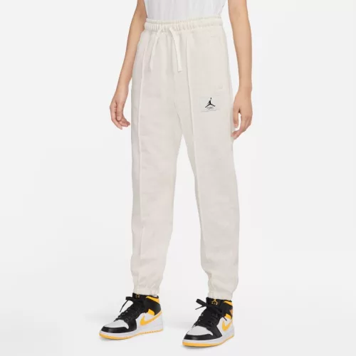 JORDAN WOMEN'S ESSENTIALS FLEECE PANT COCONUT MILK/HTR/DARK PONY