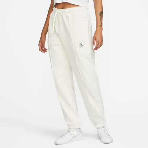 JORDAN WOMEN'S ESSENTIALS FLEECE PANT SUMMIT WHITE/HTR/CELESTINE BLUE
