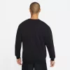 JORDAN ESSENTIALS STATEMENT FLEECE GFX CREWNECK BLACK