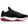 AIR JORDAN 11 CMFT LOW (GS) BLACK/WHITE-GYM RED