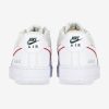 NIKE AIR FORCE 1 WHITE/UNIVERSITY RED-NOBLE GREEN
