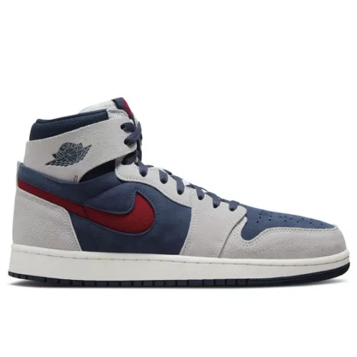 Air Jordan 1 Zoom CMFT 2 Midnight Navy/Varsity Red-Neutral Grey