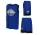 NBA Golden State Warriors Tank & Short Poly Interlock Set Blue 4-5YR