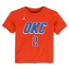 Jordan NBA Oklahoma City Thunder - Shai Gilgeous-Alexander Statement N&N Tee Orange S