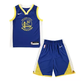   Jordan NBA Golden State Warriors Curry Stephen Replica Icon Jersey Hanger Set Blue