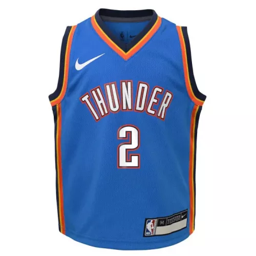 Nike NBA Oklahoma City Thunder-  Shai Gilgeous-Alexander Icon Replica Jersey Blue 4-5YR