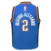 Nike NBA Oklahoma City Thunder-  Shai Gilgeous-Alexander Icon Replica Jersey Blue 4-5YR