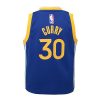 NIKE NBA GOLDEN STATE WARRIORS STEPHEN CURRY 0-7 ICON REPLICA JERSEY RUSH BLUE L