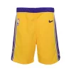 Nike NBA Los Angeles Lakers  Replica Short Yellow 4-5YR