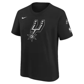 Nike Golden San Antonio Spurs Essential CC Kids Tee Black