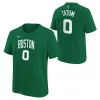 NIKE NBA BOSTON CELTICS JAYSON TATUM BOYS ICON N&N TEE CLOVER XL
