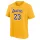 NIKE NBA LOS ANGELES LAKERS LEBRON JAMES BOYS ICON N&N TEE AMARILLO XL