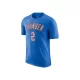 Nike NBA Oklahoma City Thunder Icon Shai Gilgeous T-Shirt Blue XL