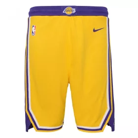 Nike NBA Los Angeles Lakers Boys Icon Swingman Short Yellow
