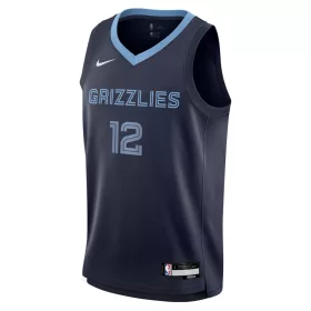   NIKE NBA MEMPHIS GRIZZLIES JA MORANT BOYS ICON SWINGMAN JERSEY COLLEGE NAVY